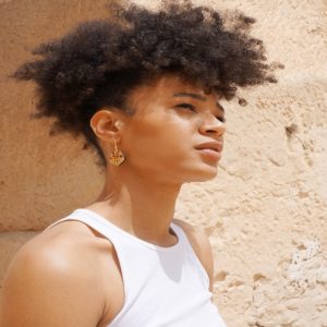 Boucles d’oreilles chat berbère